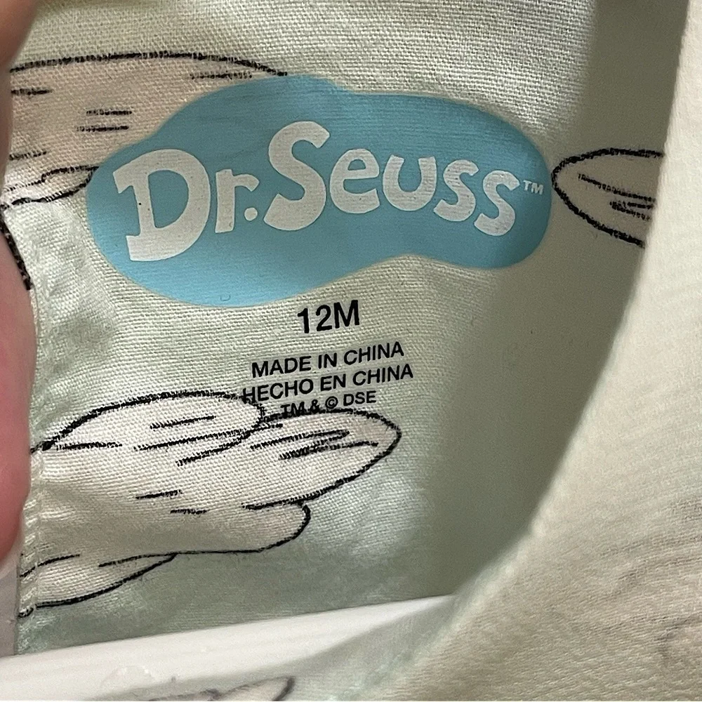 Dr Seuss Oh The Places You'll Go Hot Air Balloon Sleeveless Dress 12 Months